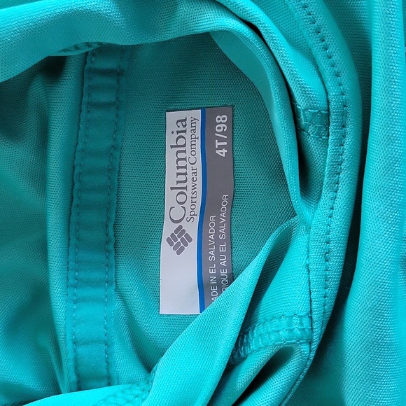 Kids Columbia PFG SPF Hoodie Sun Shirts 4T - Picture 2 of 4